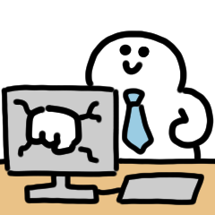 Smiling Office Worker