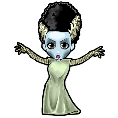 アンデッド動く⚰️フランケンの花嫁