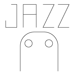 Sticker for Jazz player