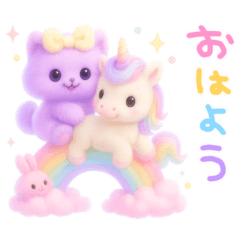 Polar cat-fairy-