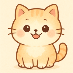 Cute Kawaii Cat Stickers: Daily Emotions