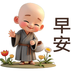 小沙彌♡早安♡2
