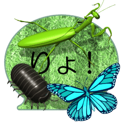 Insects on the smartphone 5 (animation)