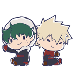 冬十傑スタンプ【ヒロアカ】