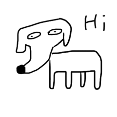 長的很隨便的狗