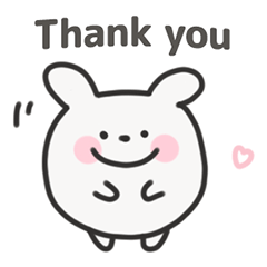 Chill Bunny Daily Stickers | English