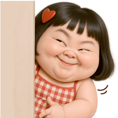 Chubby Girl Funny face126(MINI)