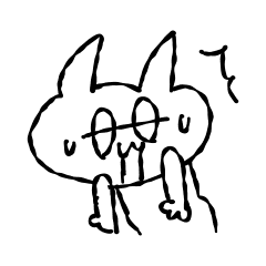 Clumsy Cat Animated Stickers