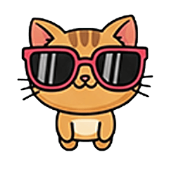 Purr-fectly Happy Cat!