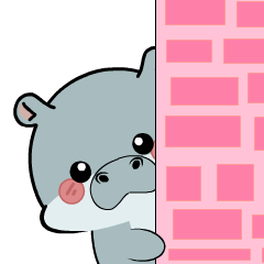 Cute Hippo 3 : Animated
