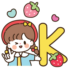 Cool-sweet pastel Working words V.9