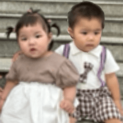 安茹兄妹日常表情