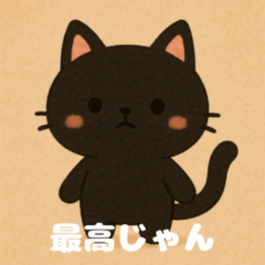 Oddly Cute Black Cat