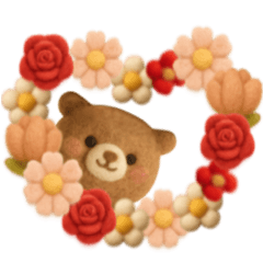 羊毛フェルト♡気づかい長文敬語