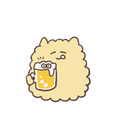 もふもふさんの日常スタンプ❶