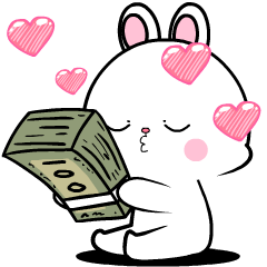 Lovely Rabbit 21 : Effect stickers