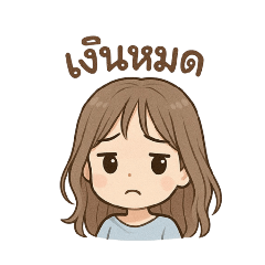 ชีวิตวุ่นๆของวัยรุ่นเงินหมด