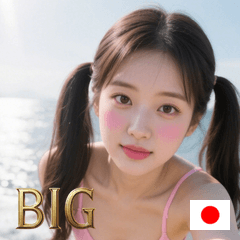 Summer beach sexy girl2 - LINE スタンプ | LINE STORE