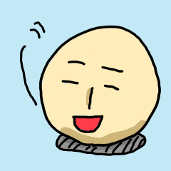 Just a Round Face Sticker