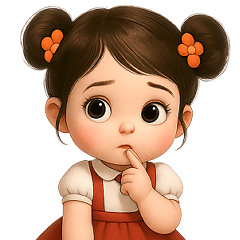 日常用語-可愛小女孩大貼圖