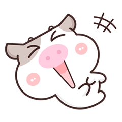 Momo Mori Cute Cow