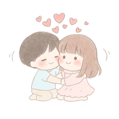 Loose and fluffy bust stamp