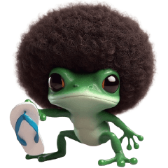 ฉันคือกบหัวฟูจริงๆนะ