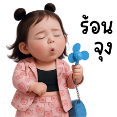 Chubby girl in cute fashion outfit (BIG)