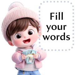 Message Stickers (Kim) EN