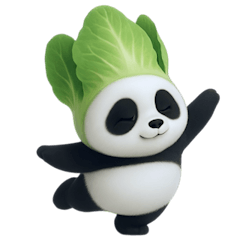 蔬菜頭熊貓 (NT)