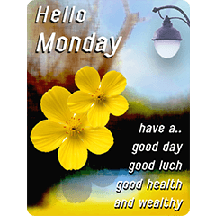 Happy Flowers for greeting