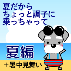 優しい大人の気づかいシュナウザー 夏編