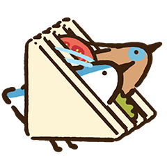 夜鷺走多總匯地瓜三明治