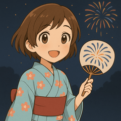Yukata Girl at the Summer Festival