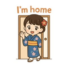 Kimono Girl  Daily Emotions