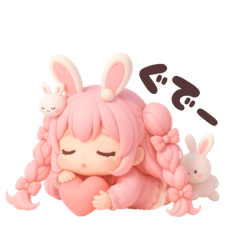 うさ耳ピンクちゃん♡うさうさデイズ
