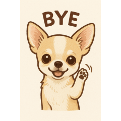 Cute Dog Greeting Series