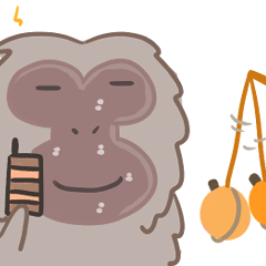 Not a monkey but a monkey