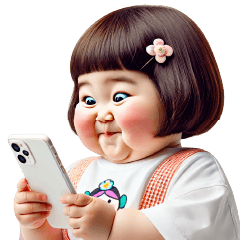 Chubby Girl Funny face128(MINI)TW