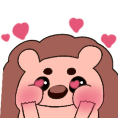 Cotton hedgehog baby