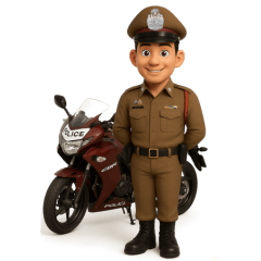 Handsome Thai police.