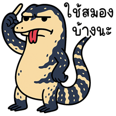 Varanus salvator (THAI)