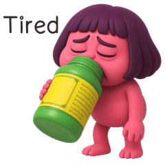 Cheeky pink Frog (ENG)