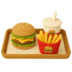 Daily life of animal shops stamp.