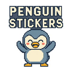 PenPen Retro: Penguin Emotions Pack
