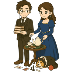 Afternoon Greetings with C and A