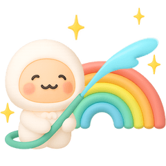 Cute and fany Sticker.Summer version.