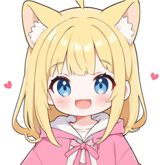 Yellow x Lovely Girl Sticker