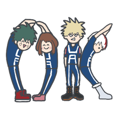 ヒロアカ　ゆるかわ日常会話スタンプ2