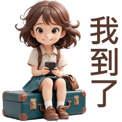 ♡甜美女孩13♡我到了